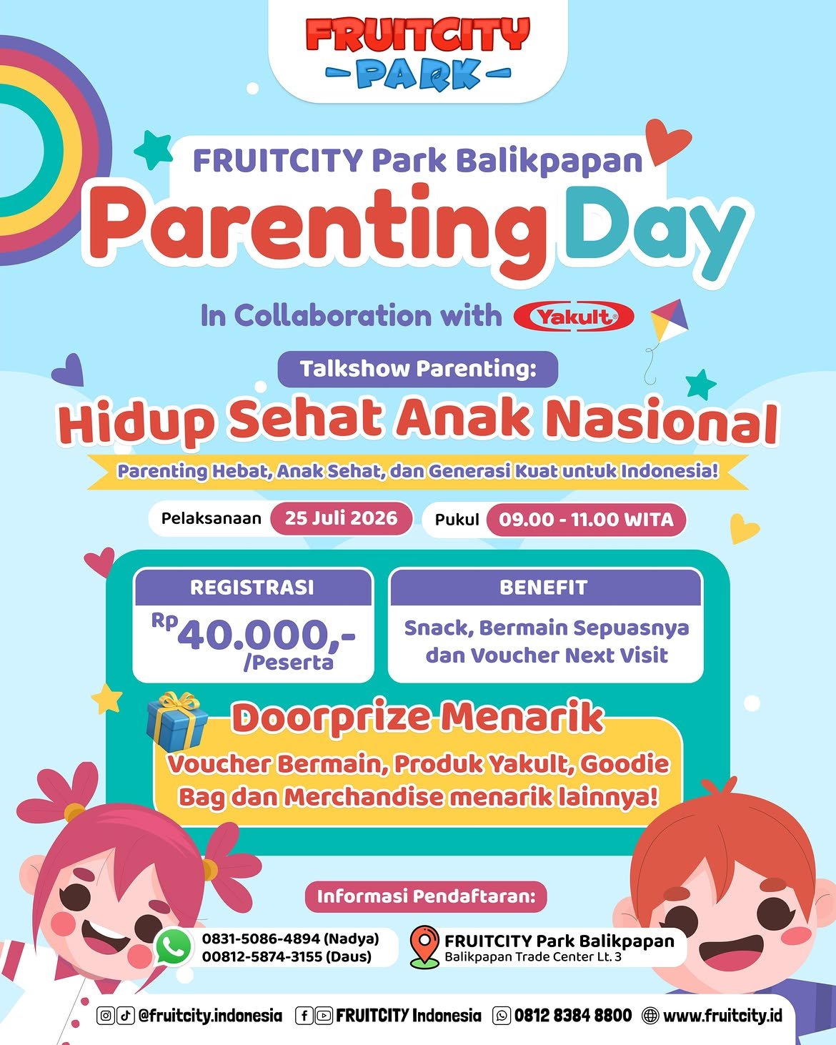 Parenting Day FRUITCITY Park Balikpapan
